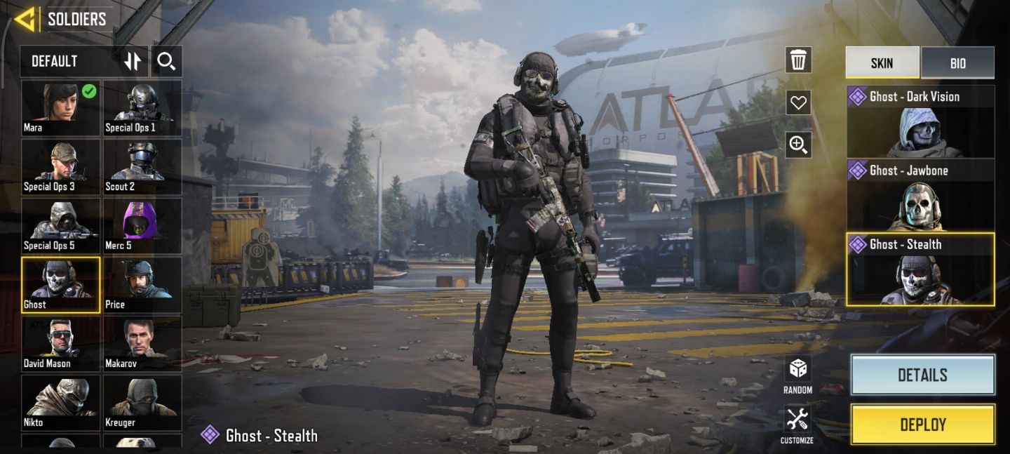 Conta COD Mobile, com passes e skin exclusivas do ano de 20, 21 e 22 + 3 Ghosts