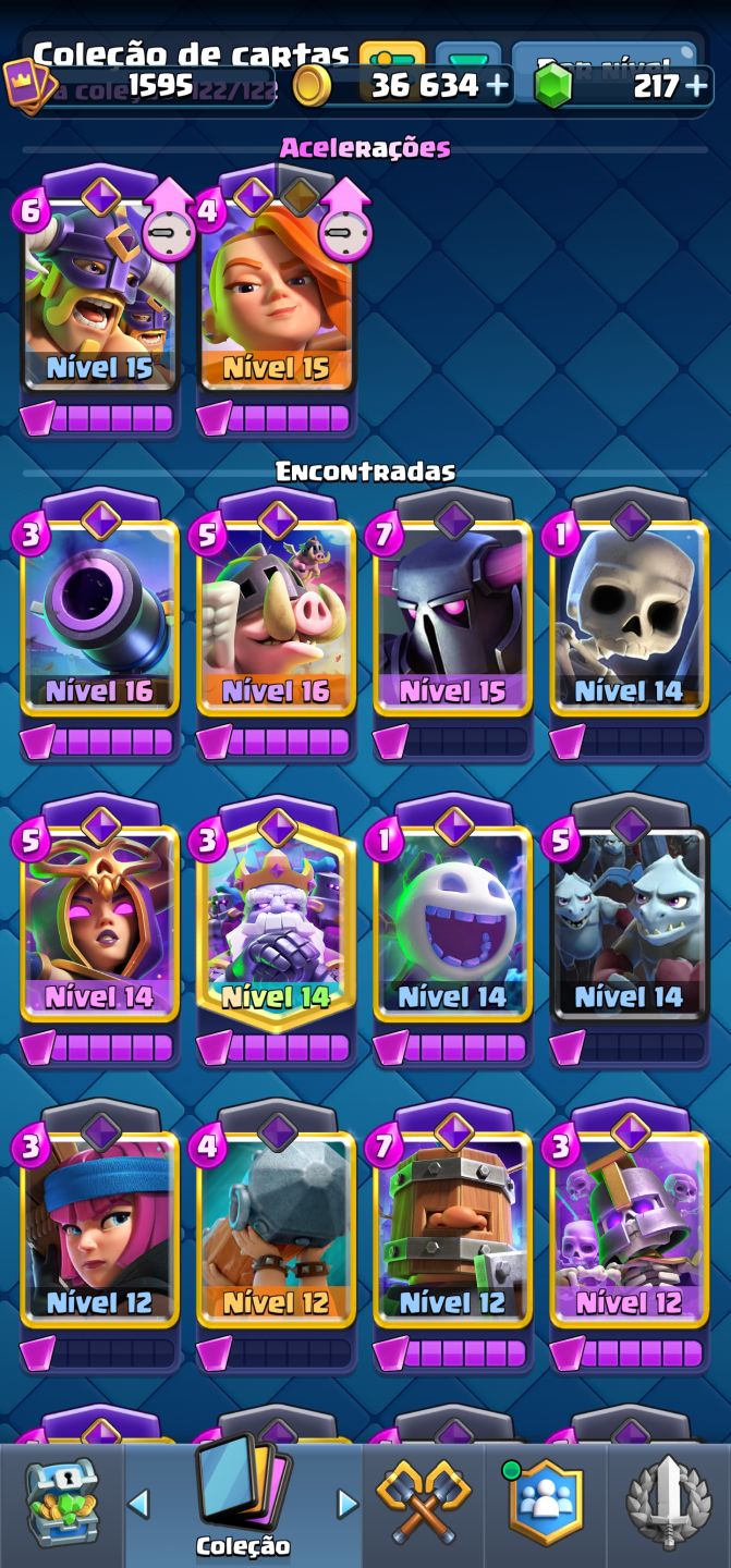 Conta de Clash com 12k
