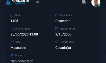 CONTA HORIZONTE ROLEPLAY