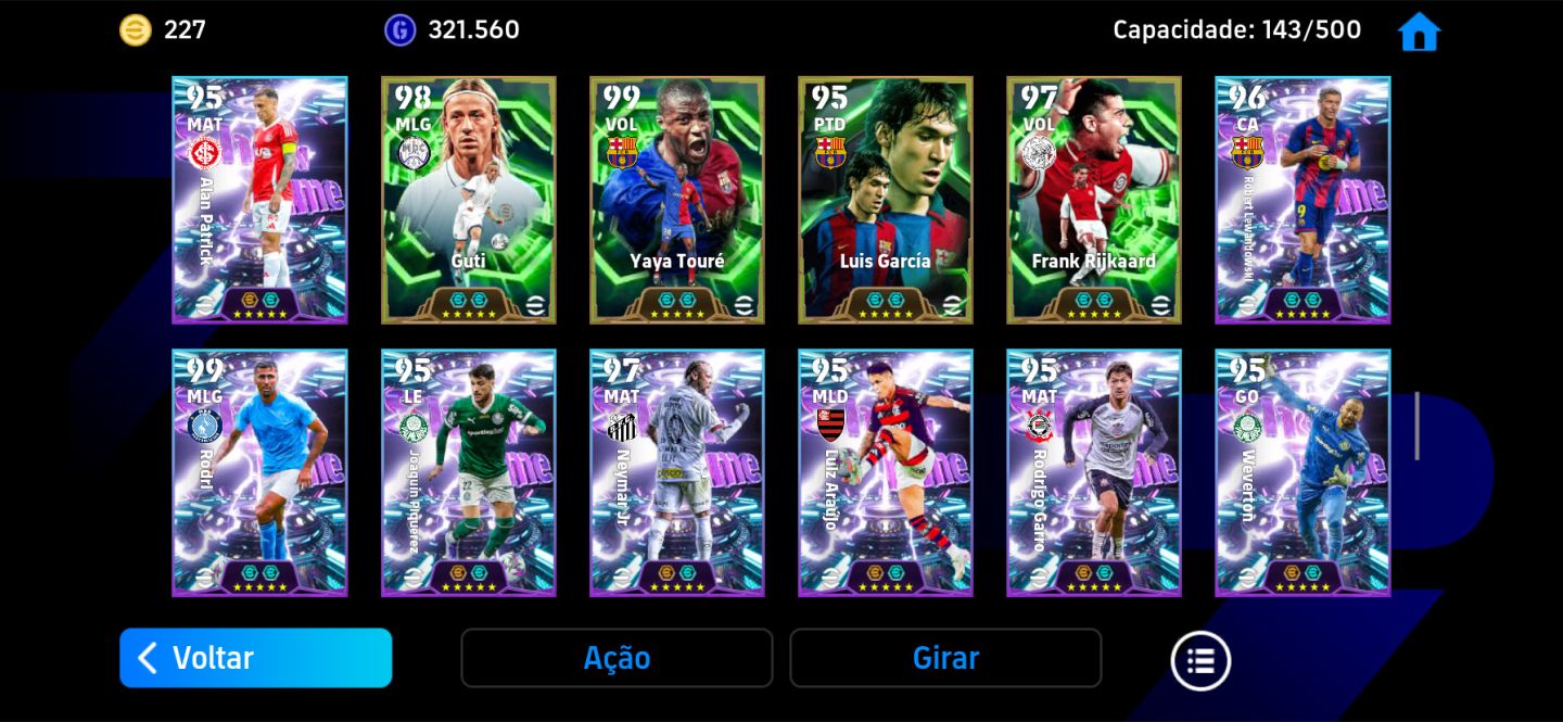 Conta Insana Efootball | Messi 110 Blitz Curler + Cristiano ronaldo BigTime