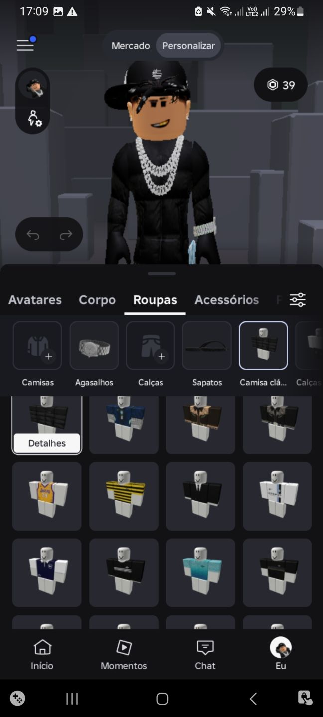 CONTA DO ROBLOX GEMADA!