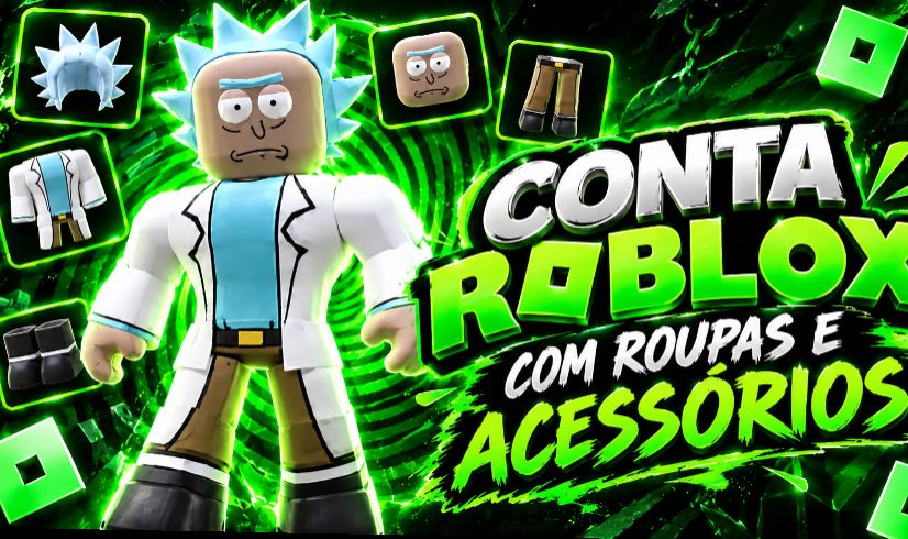 Conta Roblox (Roupas e acessórios) promoção!!