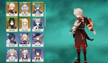 Conta Genshin AR 49 Mualani +Signature Weapon + Kazuha + Lohen: Recursos altos