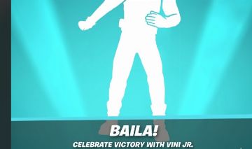 EMOTE BAILA VINI JR - VIVO X FORTNITE