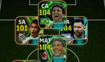 CONTA EFOOTBALL RARA! MESSI DA COPA + R10 PRIME + BEBETO + PEPE E MUITO +++!