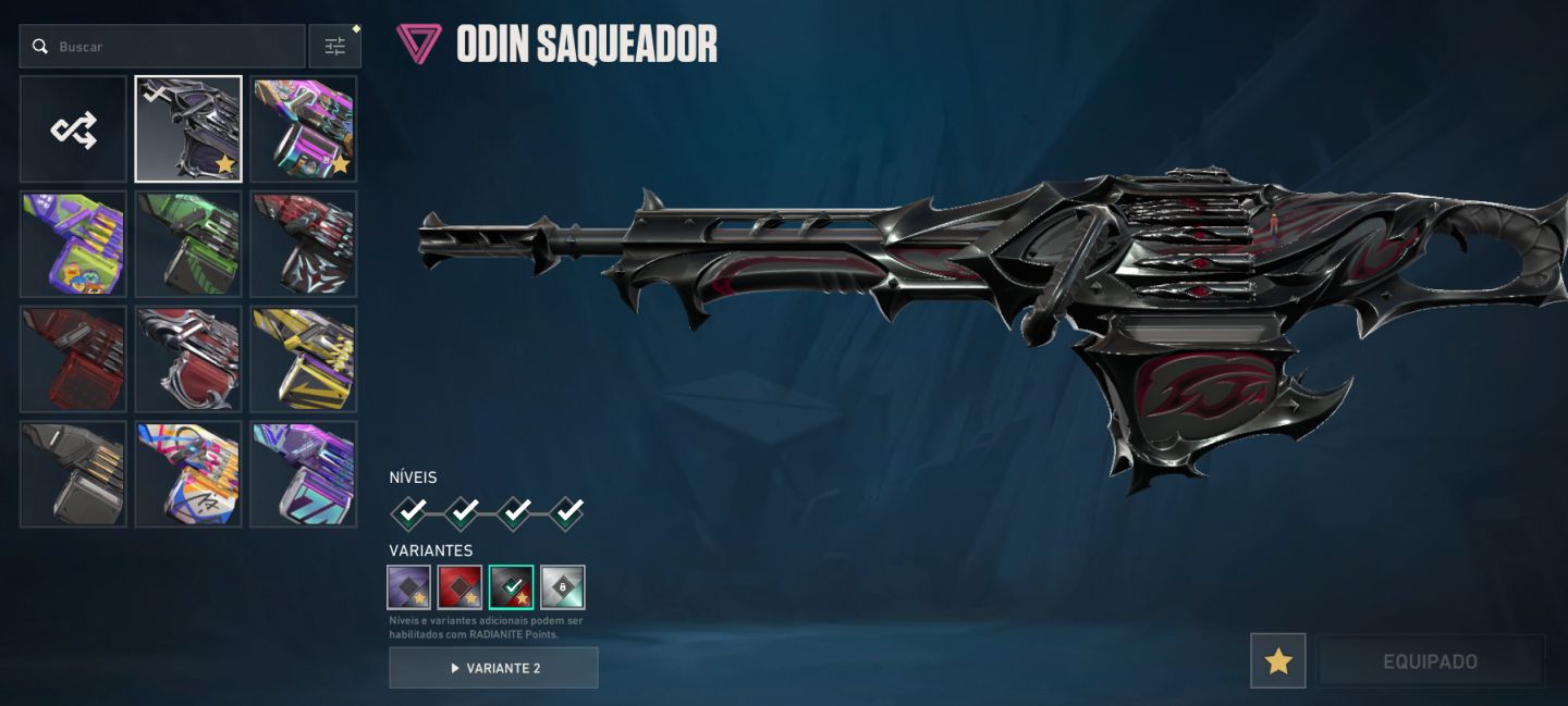 CONTA VALORANT 5K+ / 5 SKINS EXCLUSIVAS