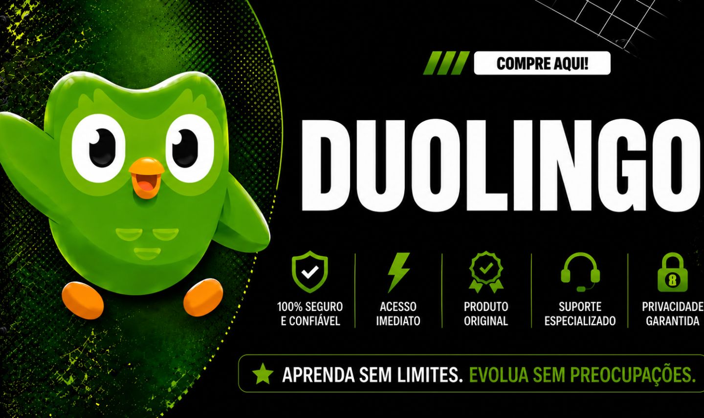 Duolingo premium de 30 dias