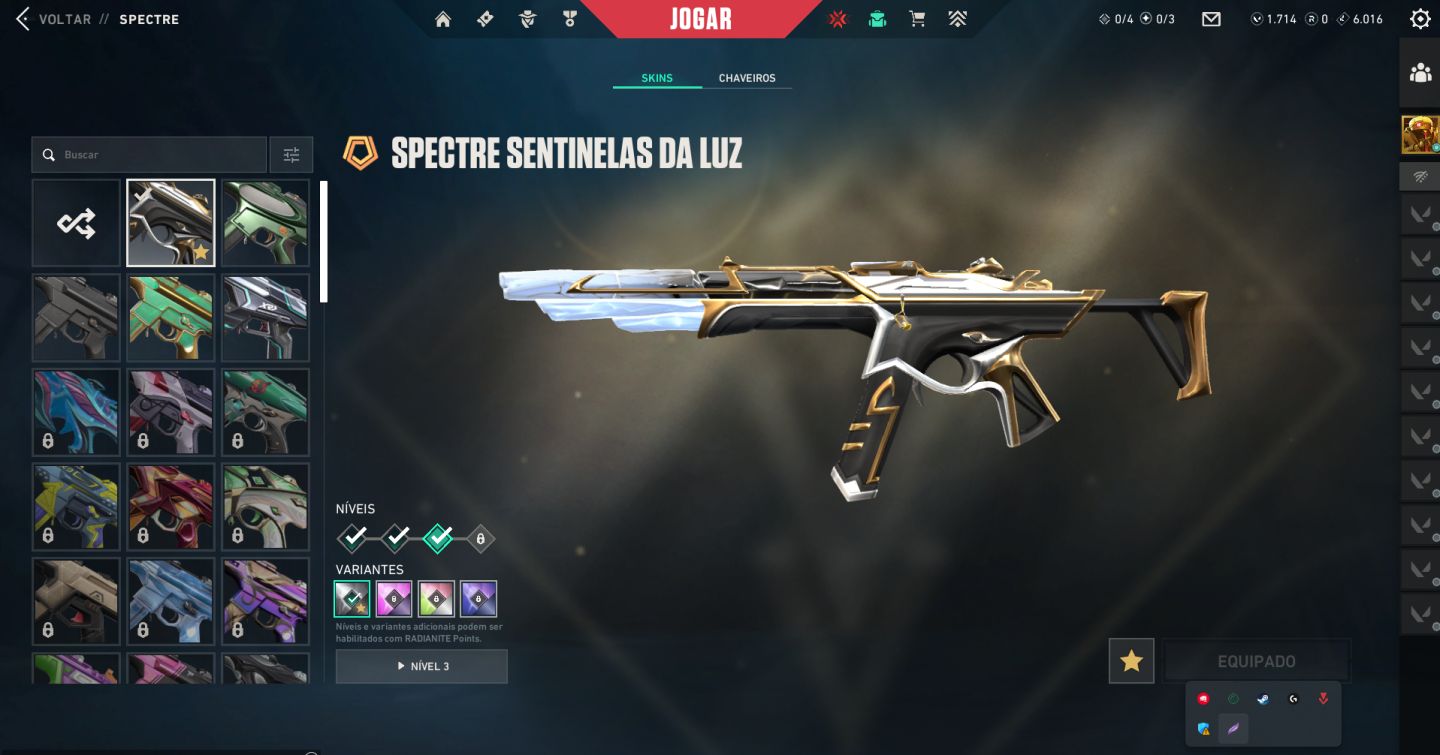 CONTA VALORANT FULL ACESSO MAIS DE 35 SKINS FULL ACESSO