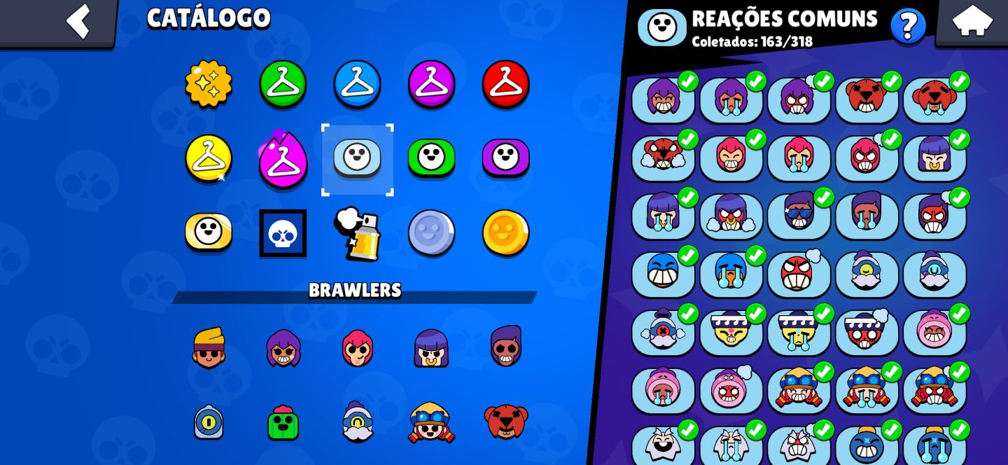 Conta Brawl Stars - CONTA DE 2019 COM SKINS RARAS