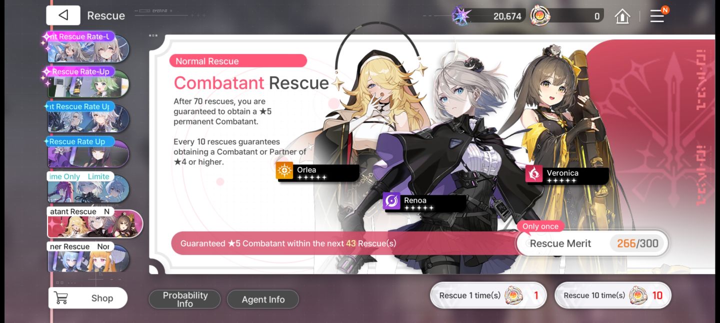 CONTA DE STARTER COM 6 PERSONAGENS 5 + 157 tiros limitados