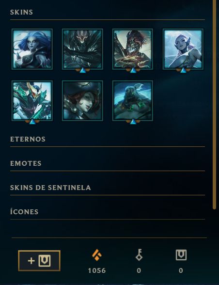 CONTA LEAGUE OF LEGENDS LEVEL 20 | 51K EA | HONRA 4 | SKINS NO ESPÓLIO