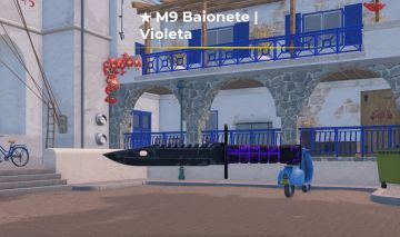 M9 Bayonet Violet - Bloxtstrike