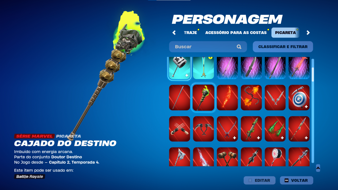 CONTA FORNITE RARA (OLHA DESCRIÇÃO)