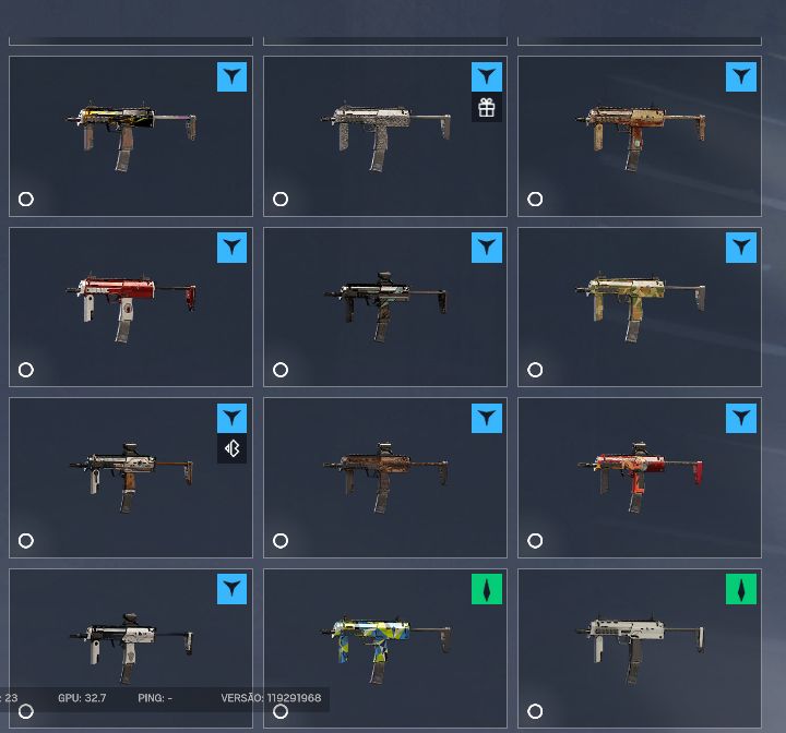 Conta r6 antiga, nivel 286 com bastante skins e amuleto de evento, 3 elites