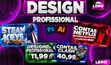 DESIGNER PROFISSIONAL! (THUMBNAILS, BANNERS, FLYERS, PANFLETOS, SOCIAL MEDIA)