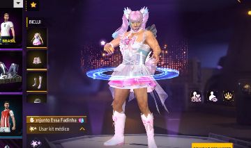 CONTA DE FREE FIRE COM SKINS EXCLUSIVAS