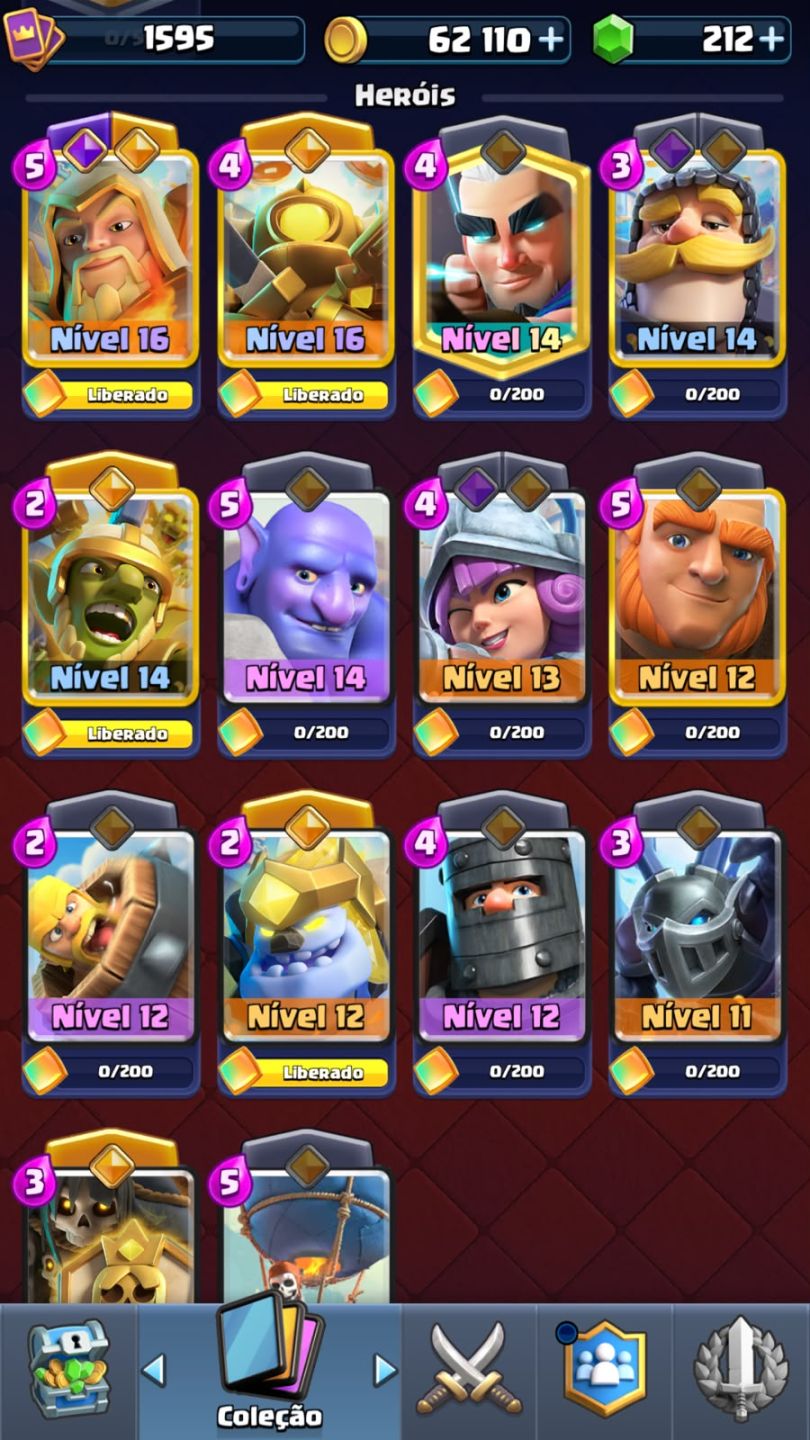 CONTA CLASH ROYALE MAXIMIZADA REI NÍVEL MÁXIMO 12K+ TROFÉUS 8 EVOLUÇÕES