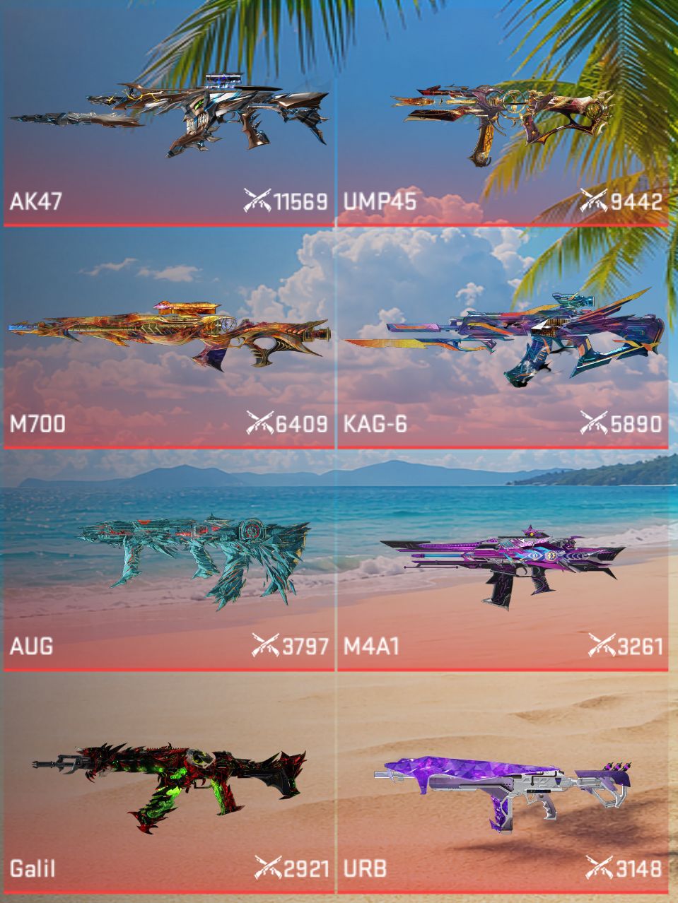 Conta 9 evos
