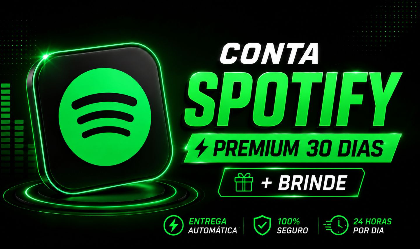 CONTA PRIVADA SPOTIFY PREMIUM + ENTREGA AUTOMÁTICA