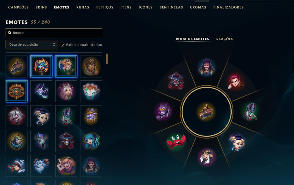 [Entrega Automática] Conta Lol Ouro, 58 Skins, 2 Lendárias, Lvl 78, Upada na Mão