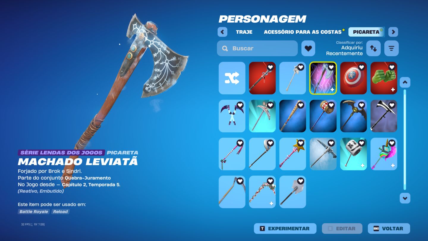 Conta Fortnite+100Skins (Travis Scott,Machado leviatã entre outras na descrição)