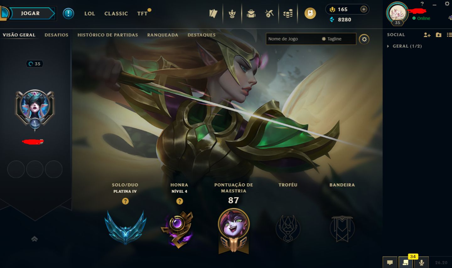 [Full Acesso - Criador Único] Handlvl Smurf - SUP - Plat 4 - Ícones Pagos/Borda