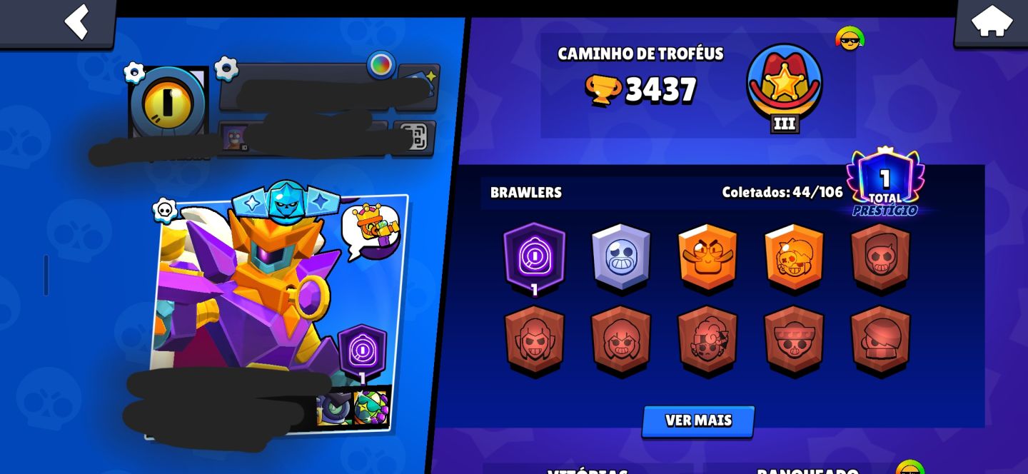 Conta de Brawl Stars Full Acesso , ( leia a Descrição para Saber Mais )