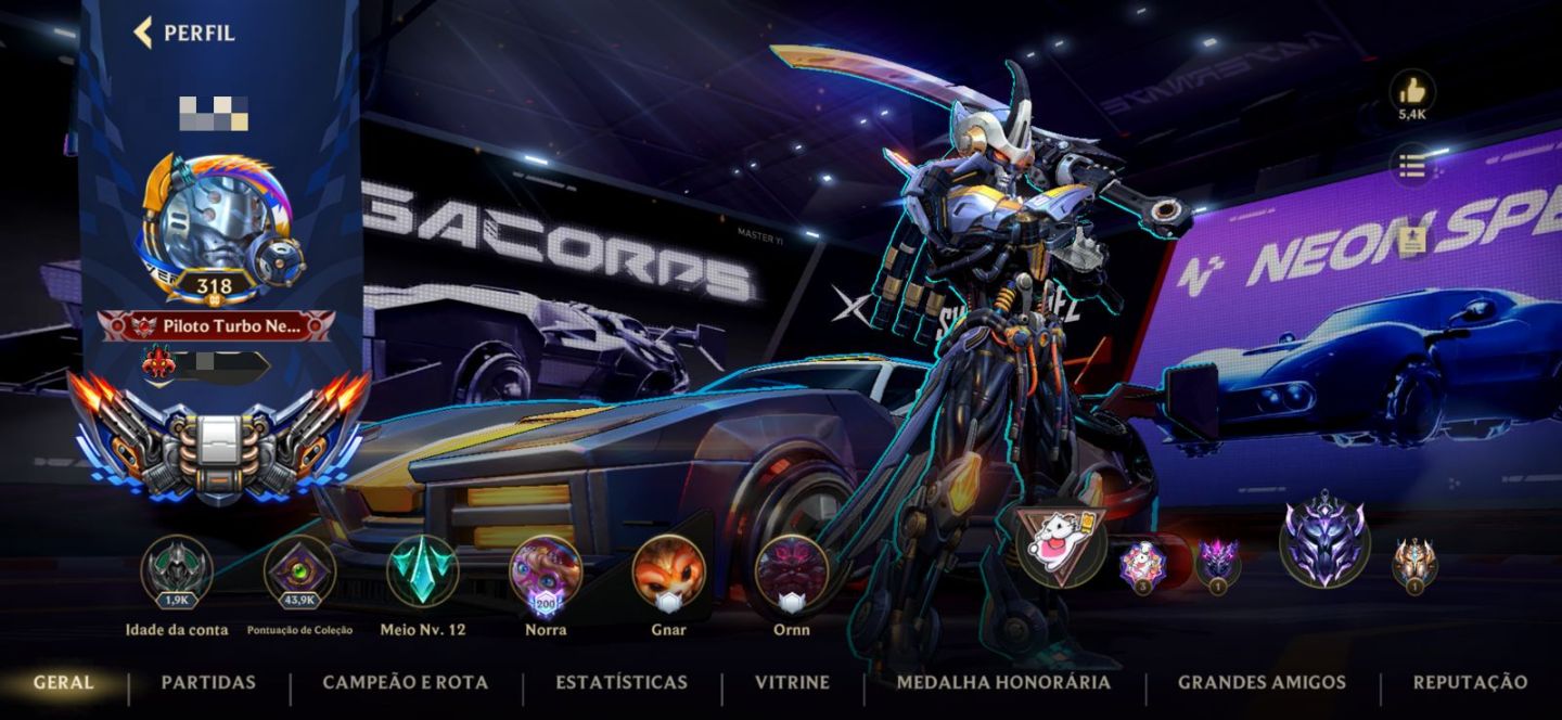 CONTA DE LEAGUE OF LEGENDS, COM MAIS DE 4000 GASTOS RANK DIAMANTE 4