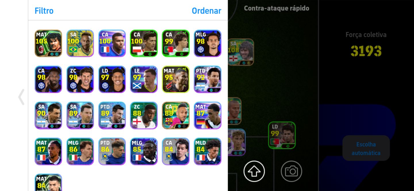 Conta Efootball com Gullit e Best