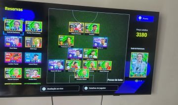Conta Efootball 27 ps4/PS5 com Romário, TOTTI, ROONEY, SILVESTRE E +100