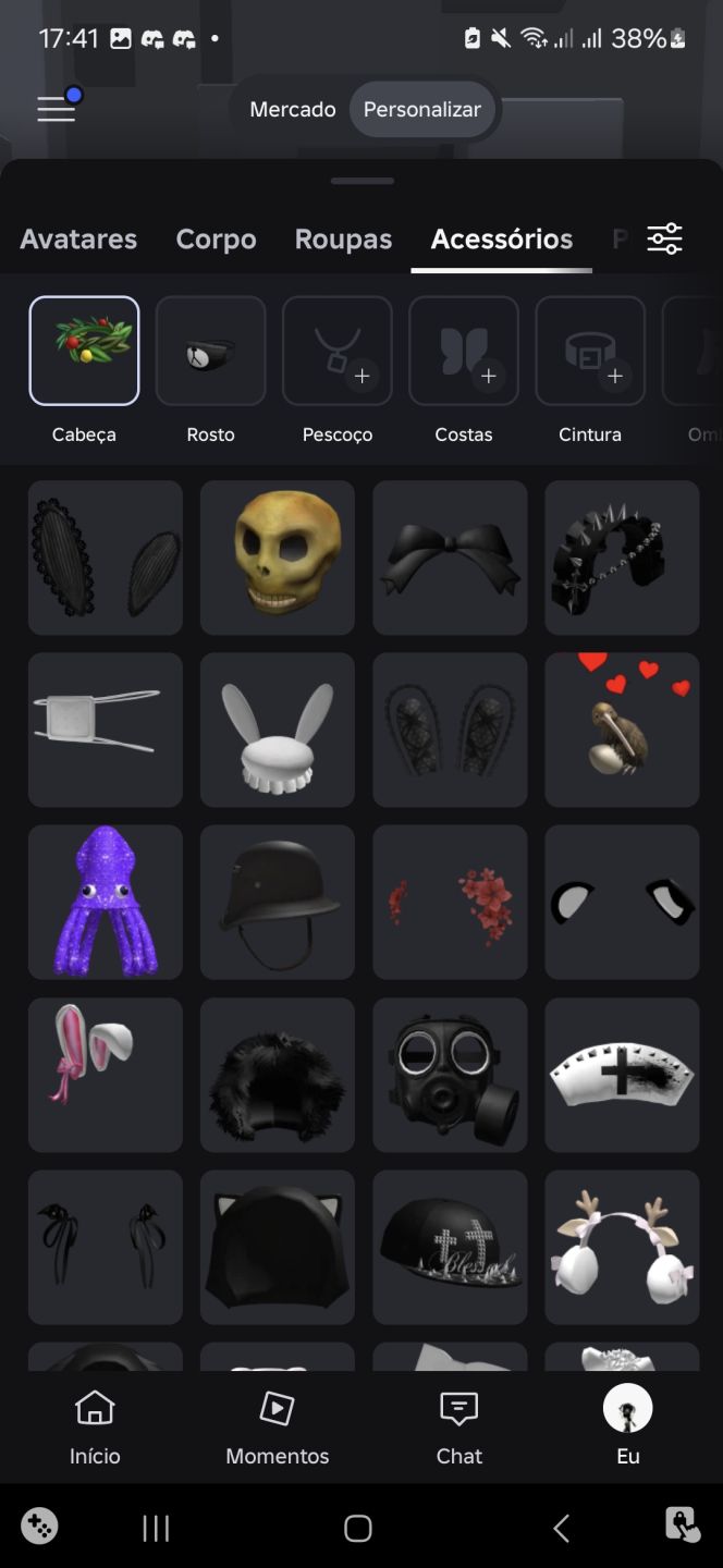 Conta de Roblox