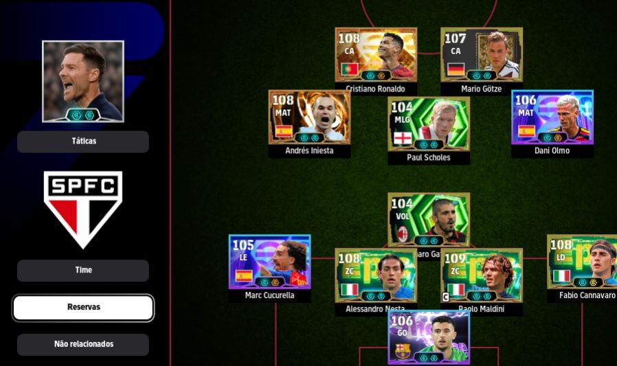 CONTA EFOOTBALL ELITE | FORÇA 3286 | CR7 DA COPA BT | XABI ALONSO 88 |+20 ÉPICOS