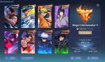 Conta Móbile Legends completa