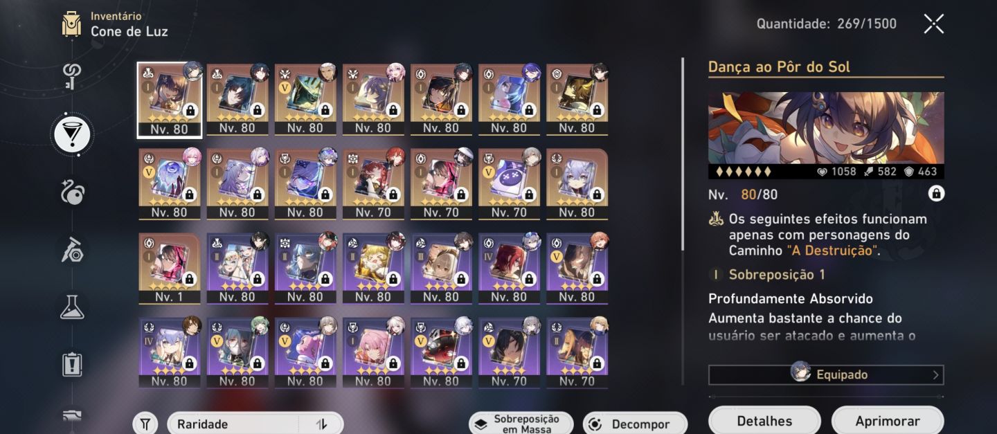 Conta Star Rail Silver Wolf lvl 999 E1+assinatura