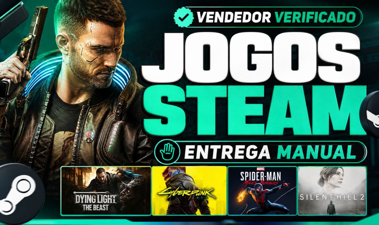 JOGOS PARA PC - CONTA STEAM OFFLINE | ENTREGA RÁPIDA | ESCOLHA SEU JOGO