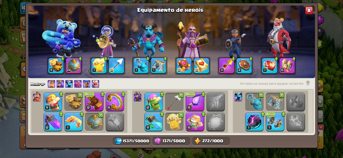 (PREÇO NEGOCIAVEL) CONTA CLASH OF CLANS CV 16