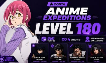 CONTA Anime Expeditions | Lv.180 | Shadow Divine Unbound |Judar Unbound