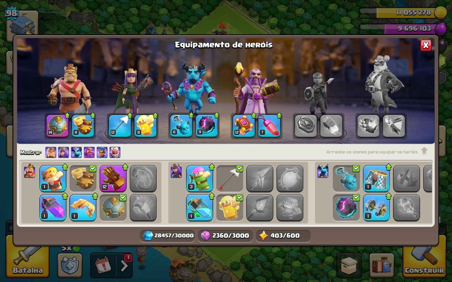 CV12 Semi Full com itens mágicos!!!