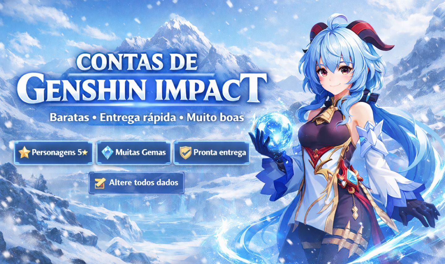 CONTAS GENSHIN IMPACT FULL ACCESS