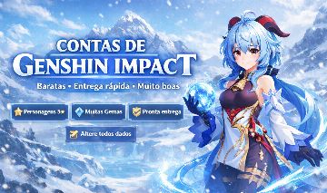 CONTAS GENSHIN IMPACT FULL ACCESS