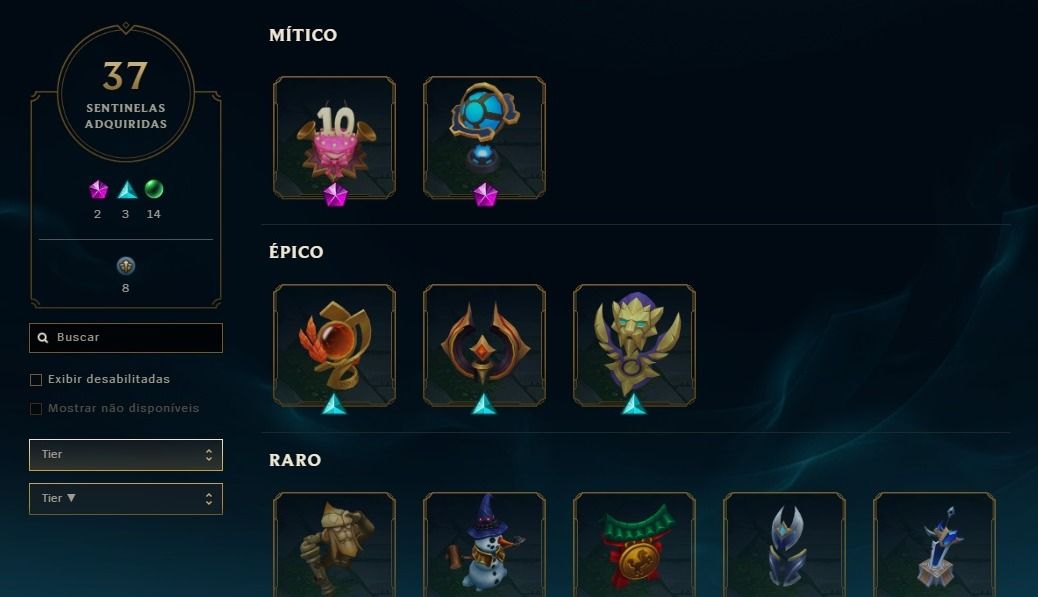 VALORANT + LOL | CONTA DE COLECIONADOR | BETA | 2015 | SKINS E BORDAS RARAS