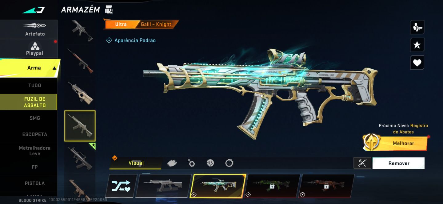 Eterna:Sussurro skins lendárias:13 skins ultras:7 skin limitadas:1