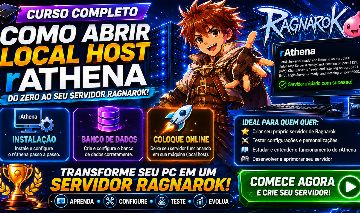 Curso básico criar servidor de ragnarok