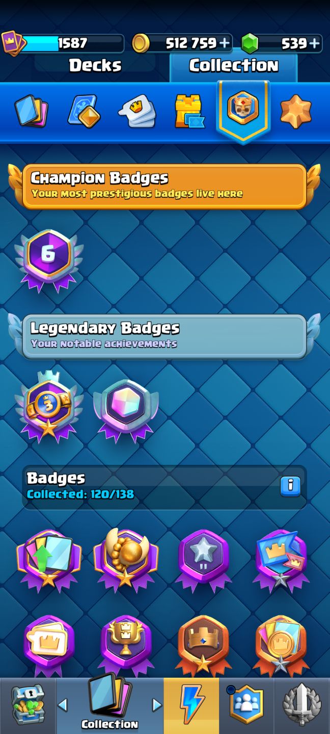 CONTA CLASH ROYALE | 13K TROFÉUS| 12 EVOLUÇÕES