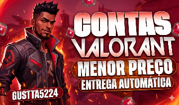 SMURF VALORANT - PRA SAIR RAPIDO - ENVIO AUTOMÁTICO 24/7 - FULL ACESSO - SEGURO