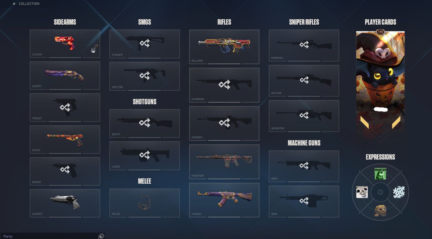 CONTA VALORANT FULL ACESSO + SKINS, +R$1.400 GASTOS.