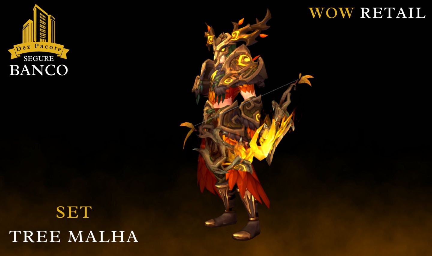 World of Warcraft - (Skins Transmogs) Armaduras - WoW RETAIL