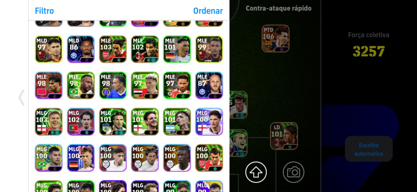CONTA INSANA COM 2 MESSI BIG TIME E COMPANHIA, CONTA PRA PRIMEIRA DIVISÃO