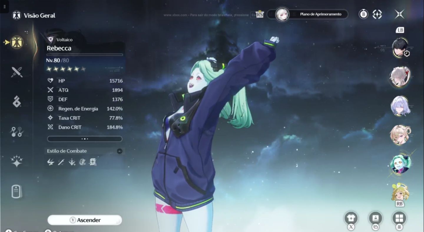 Conta com Hiyuki S5R1 + Diversos Personagens e Armas T5