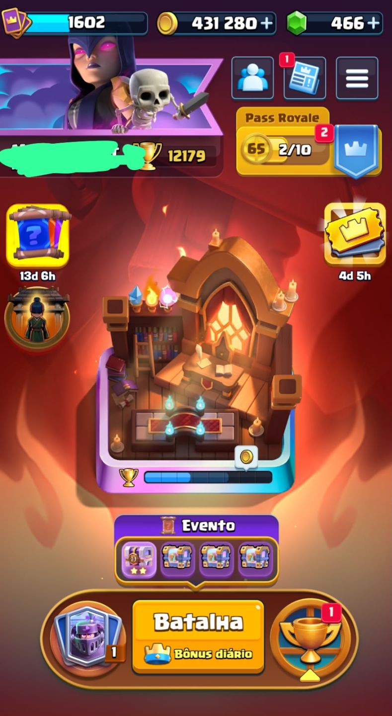 CONTA DE CLASH ROYALE 12k